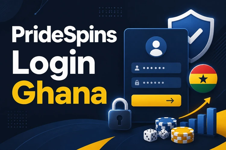 PrideSpins Login Ghana