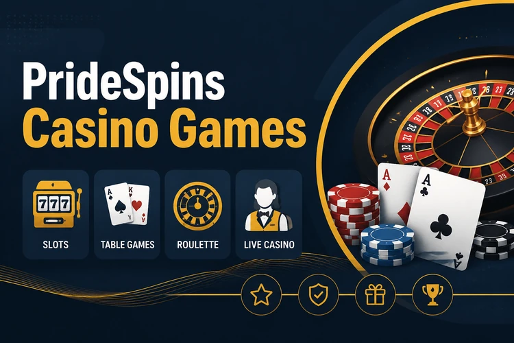 PrideSpins Casino Games