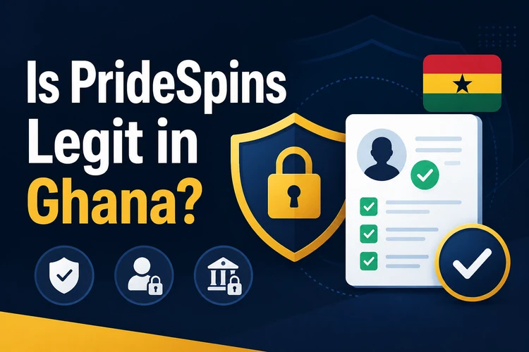 Is PrideSpins Legit in Ghana?